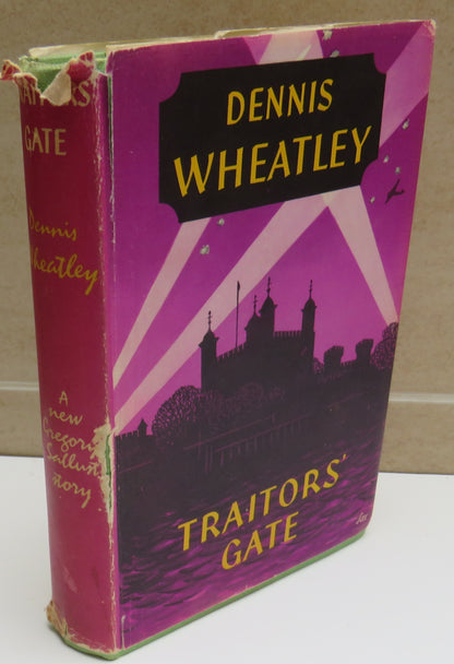 Traitors' Gate By Dennis Wheatley 1958 book image 2