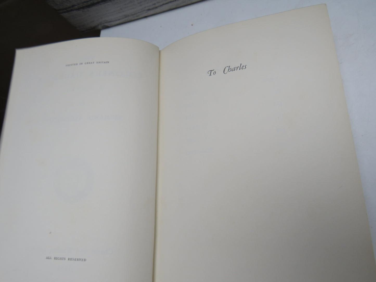 The Colonel's Daughter A Novel By Richard Aldington 1931 1st Edition