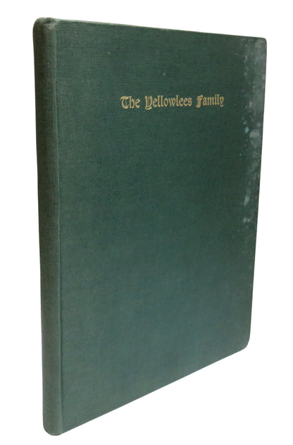 The Yellowlees Family By John Yellowlees 1931 book front cover
