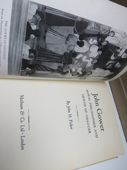 John Gower Moral Philosopher and Friend of Chaucer By John H. Fisher 1965 book image 4