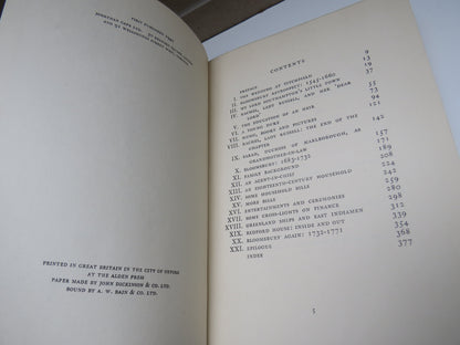 The Russells In Bloomsbury 1669-1771 By Gladys Scott Thomson 1940 1st Edition book image 4