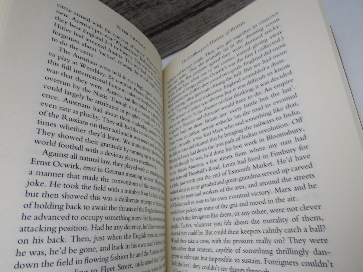 The Goalkeeper's History of Britain By Peter Chapman 1999