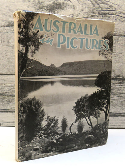Australia in Pictures by Charles Barrett, 1946 book front cover
