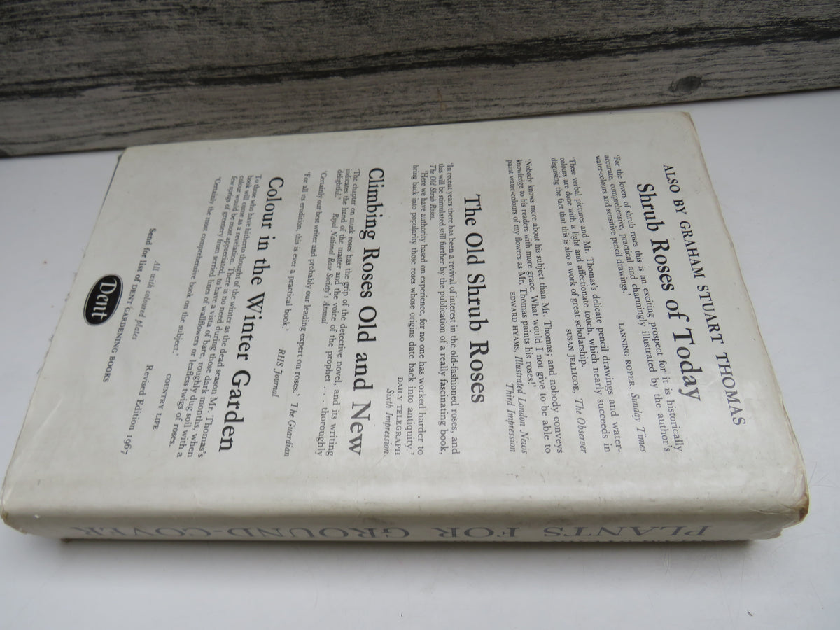 Plants For Ground-Cover Written and Illustrated By Graham Stuart Thomas 1971