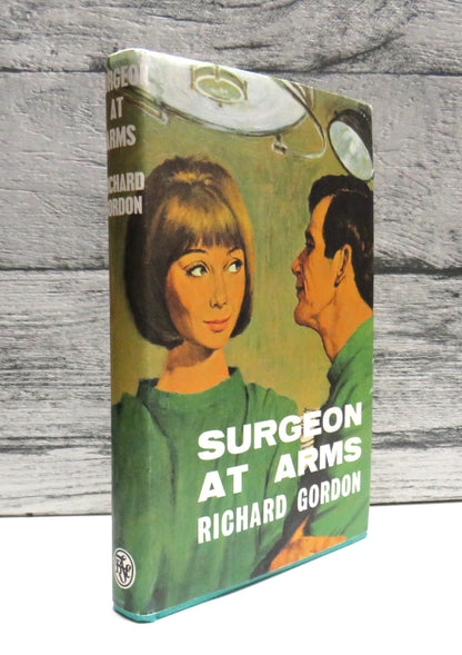 Surgeon At Arms By Richard Gordon 1969 book front cover