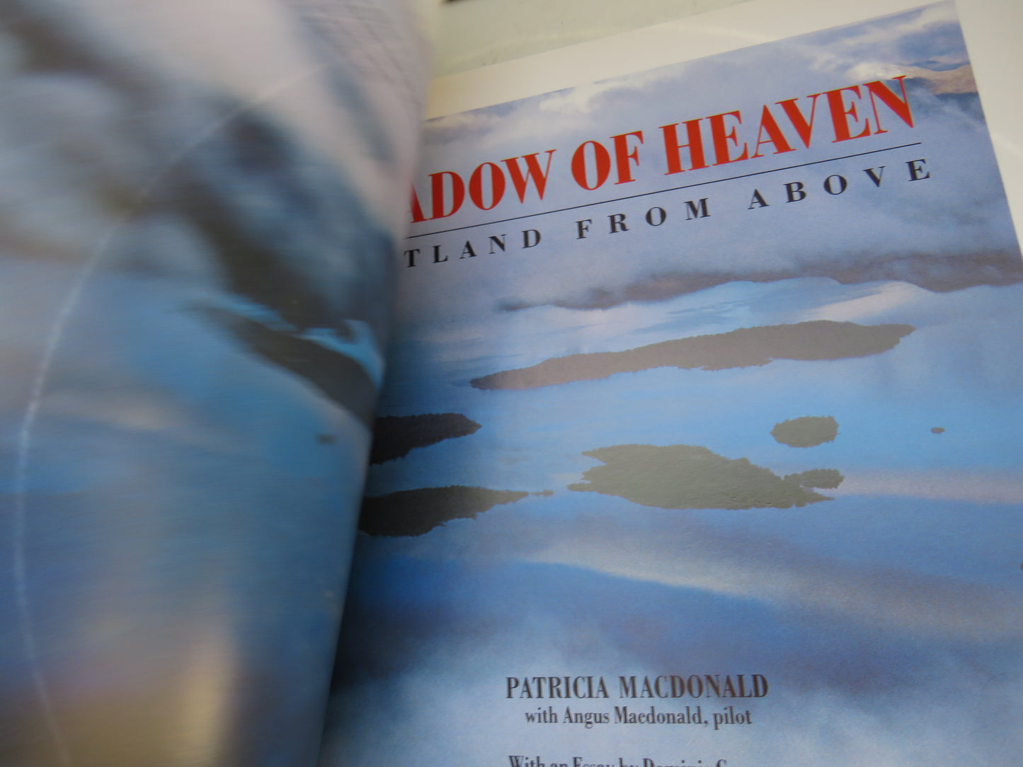 Shadow of Heaven Scotland From Above By Patricia MacDonald 1989