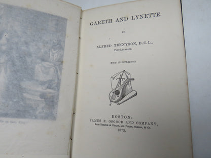 Gareth and Lynette By Alfred Tennyson 1872 book image 3