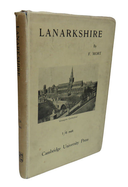 Lanarkshire By Frederick Mort 1915 book front cover