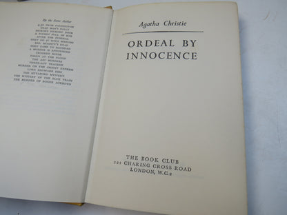Ordeal by Innocence by Agatha Christie, 1959 book image 3