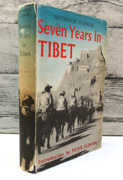 Seven Years in Tibet by Heinrich Harrer, 1954 book front cover