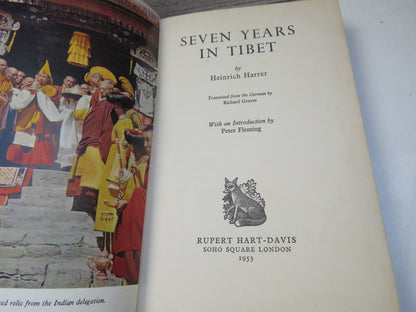 Seven Years in Tibet by Heinrich Harrer, 1954 book image 3
