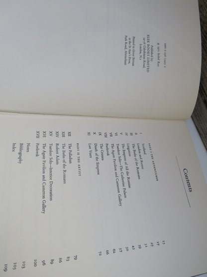 Charles Cameron Architect  To The Court of Russia By Isobel Rae 1971