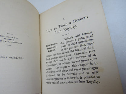 Royal Descents: Scottish Records I. How To Trace A Descent From Royalty II. The Scottish Records 190 book image 6