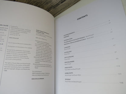 Common Cause Commonwealth Scots and The Great War By Stuart Allan and David Forsyth 2014