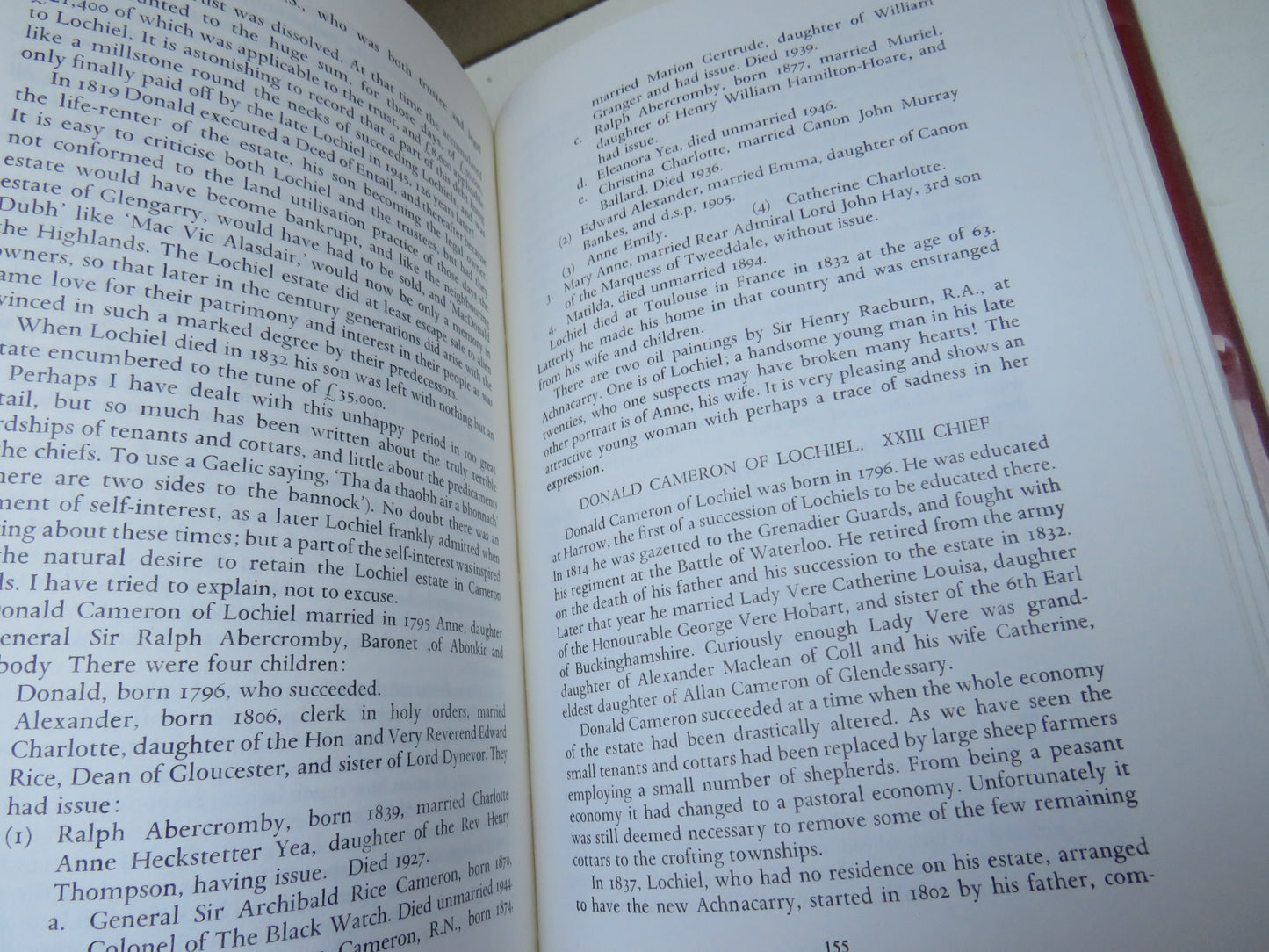 The Camerons A History of Clan Cameron By John Stewart of Ardvorlich 1974