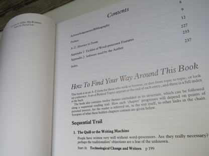 Writing On Disk An A-Z Handbook of Terms, Tips and Techniques For Authors and Publishers By Jane Dorner 1992