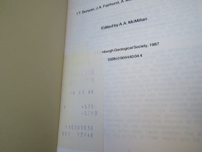 Building Stones of Edinburgh By I.T. Bunyan, J.A. Fairhurst, A .Mackie and A.A. McMillan 1987 book image 4