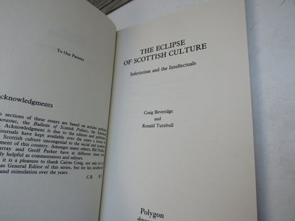 The Eclipse of Scottish Culture Interiorise and The Intellectuals By Craig Beveridge and Ronald Turn book image 4