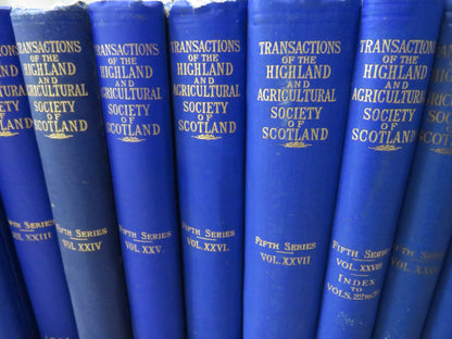 1900-1924 Transactions Of The Highland and Agricultural Society of Scotland 22 Volumes book image 4