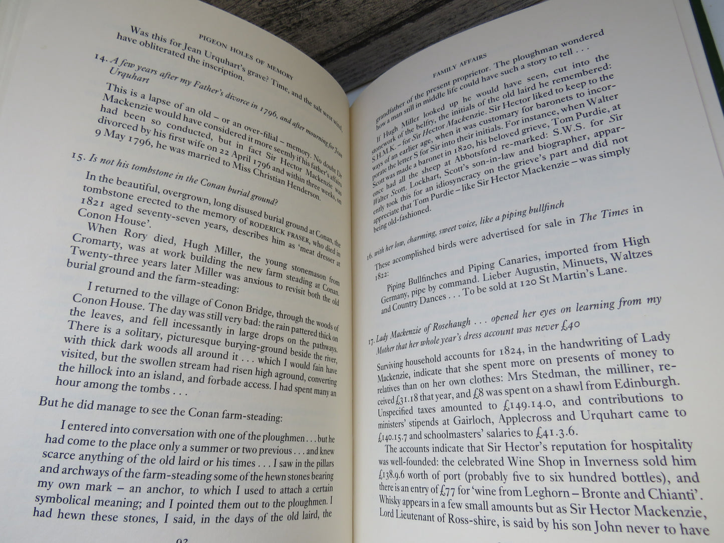 Pigeon Holes of Memory The Life and Times of Dr John Mackenzie (1803-1886) Edited From His Manuscript Memoirs By Christina Byam Shaw 1988