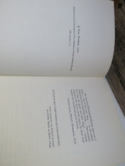 The Great and Close Siege of York, 1644 By Peter Wenham 1970