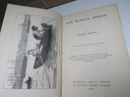 Our Mutual Friend By Charles Dickens 1908 book image 4