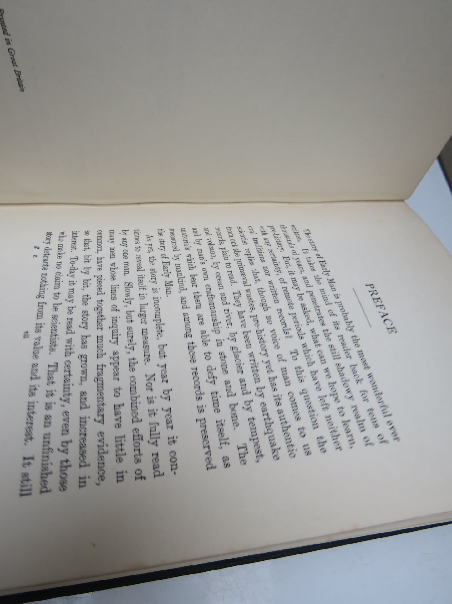 Footprints of Early Man By Donald A. Mackenzie Antique Book