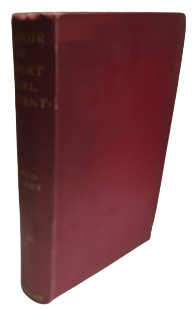 Memoir of Robert, Earl Nugent With Letters, Poems and Appendices by Claud Nugent 1898 book front cover