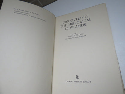 Discovering The Historical Lowlands By Norman Hillson 1958 book image 3