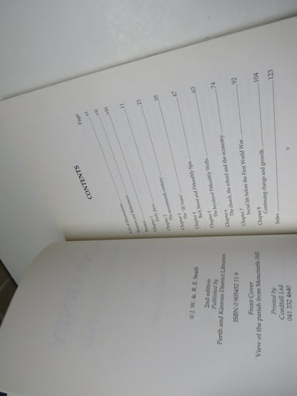 Dunbarney A Parish With A Past By J.W. & R.E. Seath 1991 book image 4