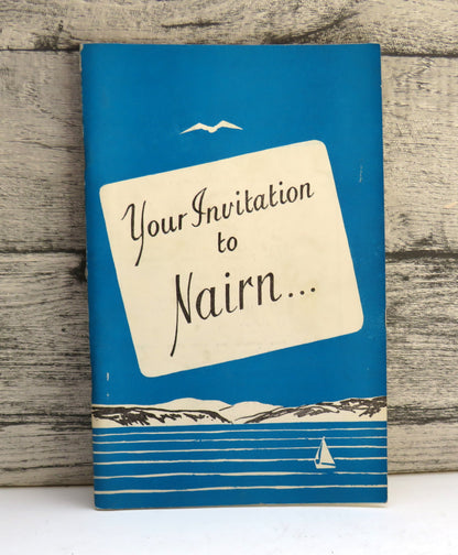 Your Invitation To Nairn Vintage Booklet