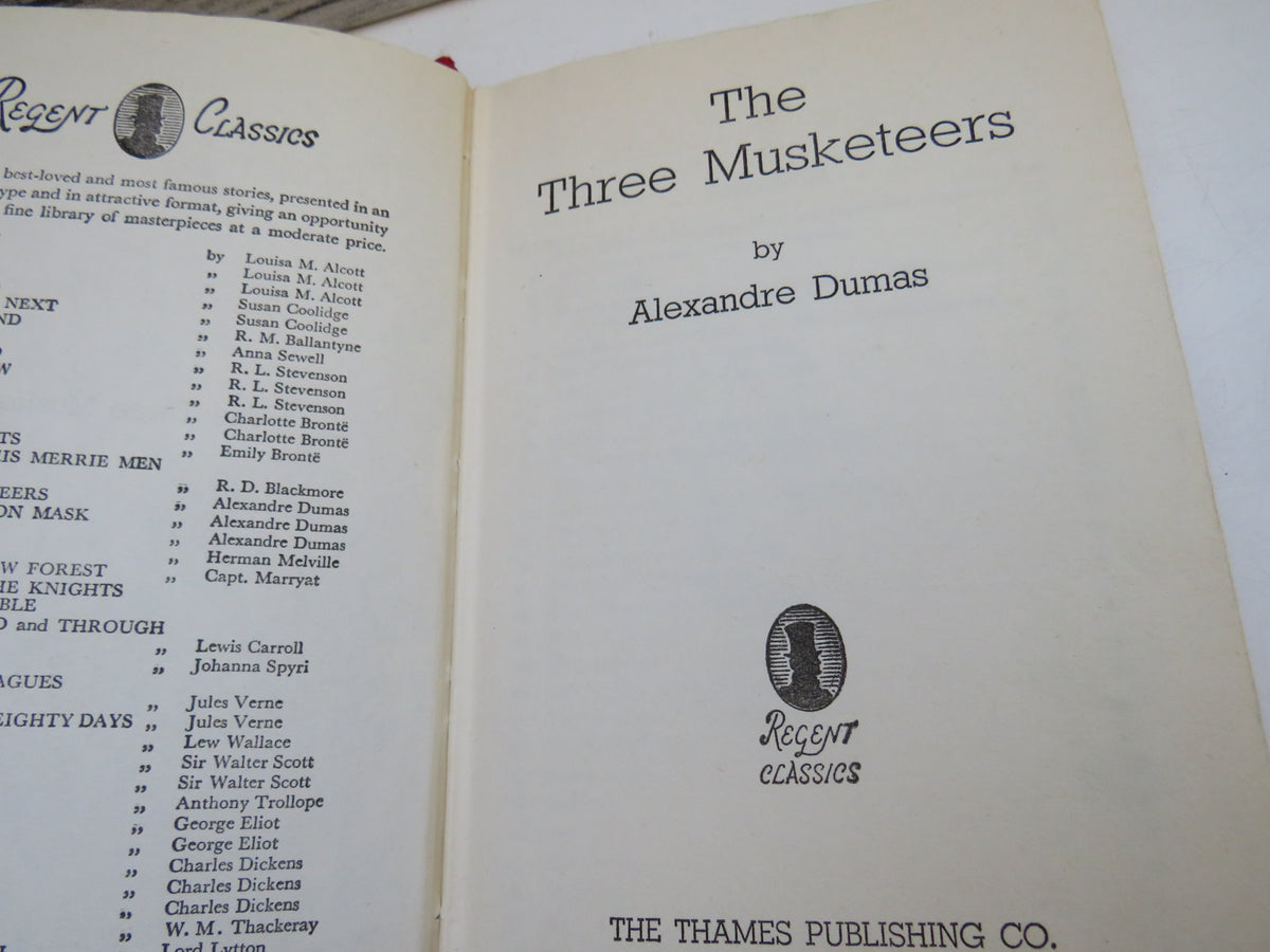 The Three Musketeers By Alexandre Dumas