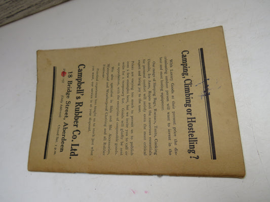 Cairngorms Guide 1948 Vintage Booklet