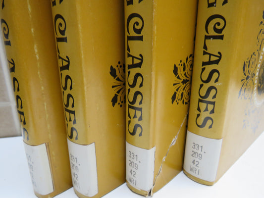 The Working Classes In The Victorian Age By C.J. Wrigley & J. M. Goldstrom Volume I - IV 1973