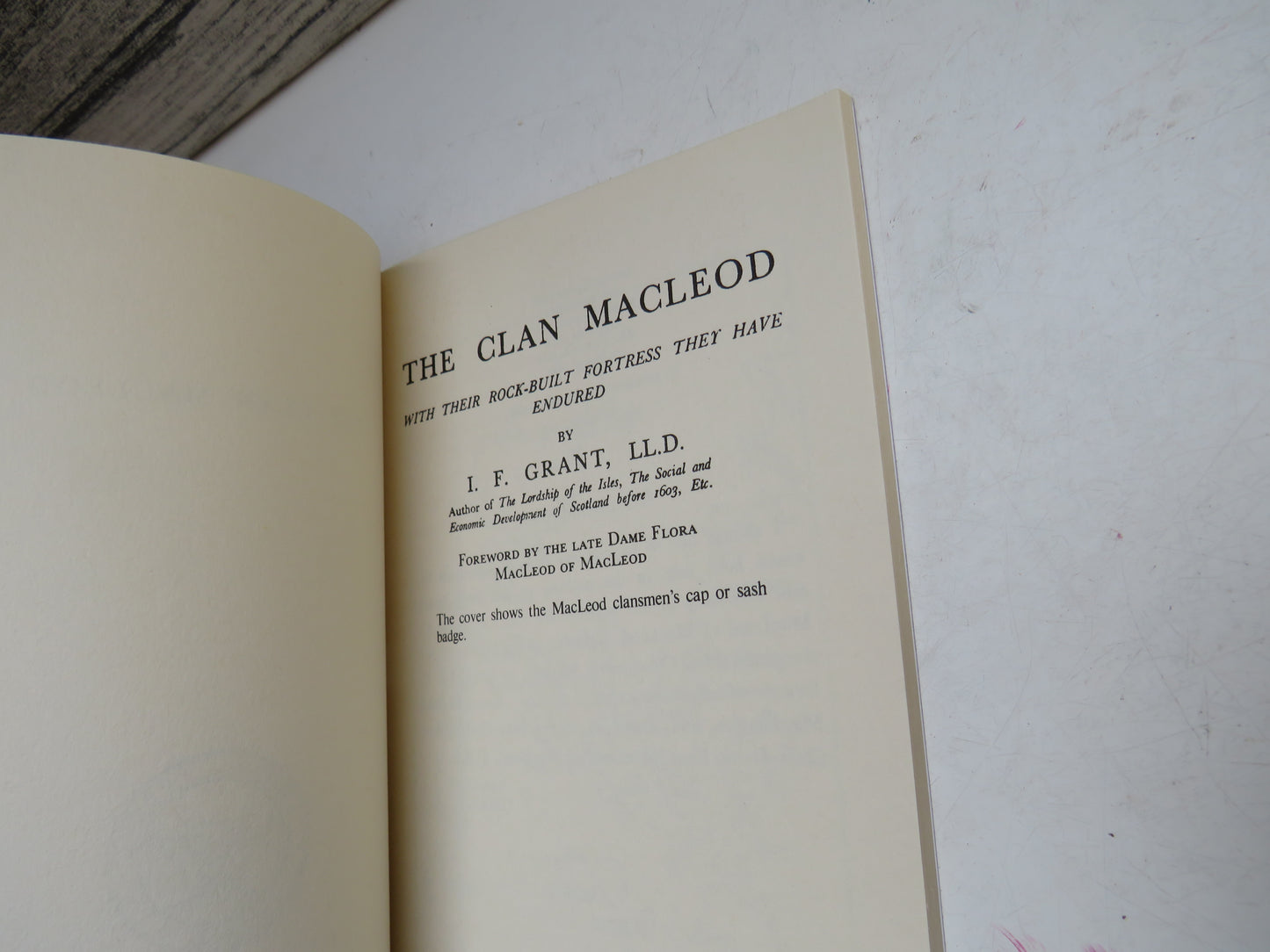 The Clan MacLeod By I.F. Grant 1984