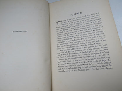 The Gilds and Companies of London By George Unwin 1908 1st Edition Book book image 4