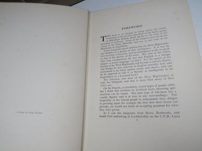 Hebridean Memories By Seton Gordon With Photogravure Frontispiece and Ninety-Six Illustrations 1923 book image 4
