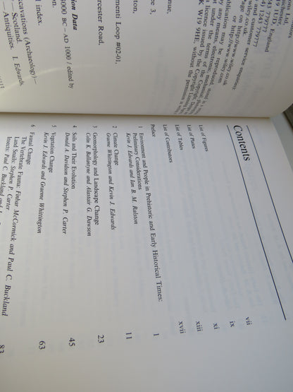 Scotland: Enviromental and Archaeology, 8000 BC - AD 1000 Edited By Kevin J. Edwards 1997