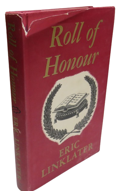 Roll of Honour By Eric Linklater 1961 book front cover