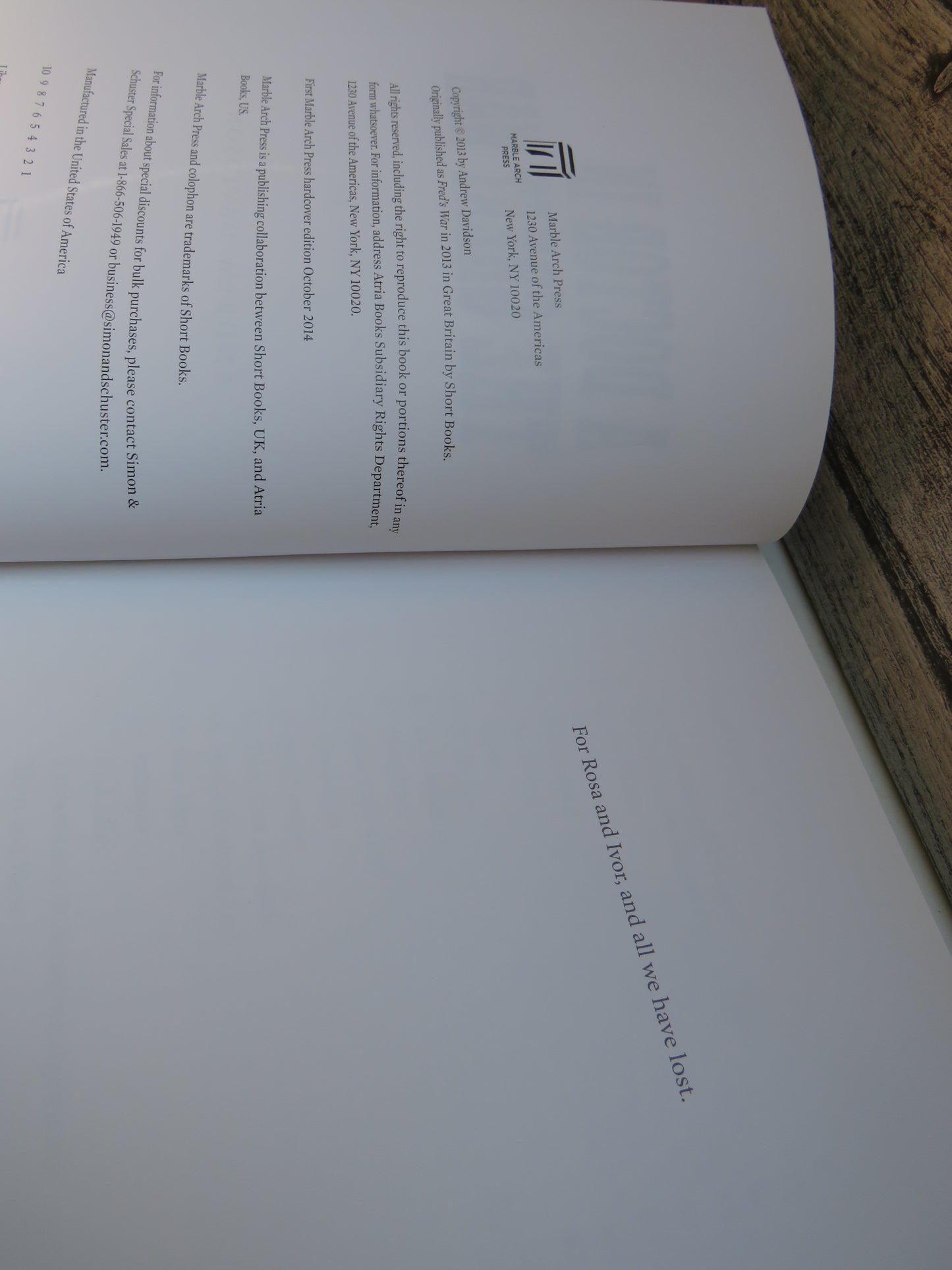 A Doctor In The Great War By Andrew Davidson 2014