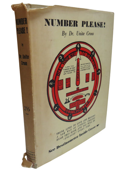 Number Please! by Dr Unite Cross, 1938, Vintage Book book front cover