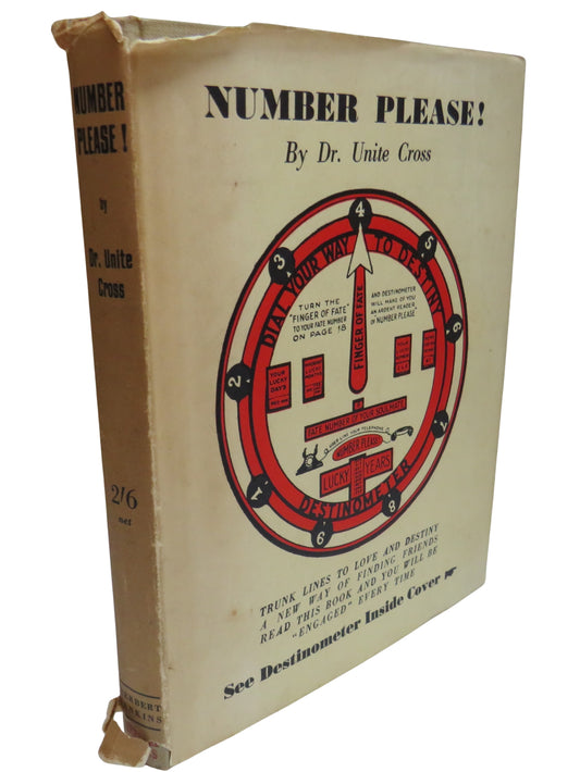 Number Please! by Dr Unite Cross, 1938, Vintage Book