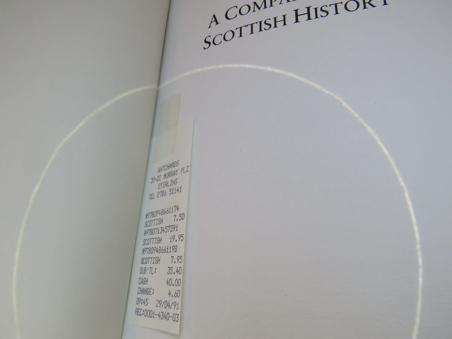 A Companion To Scottish History From The Reformation To The Present By Ian Donnachie and George Hewitt 1989