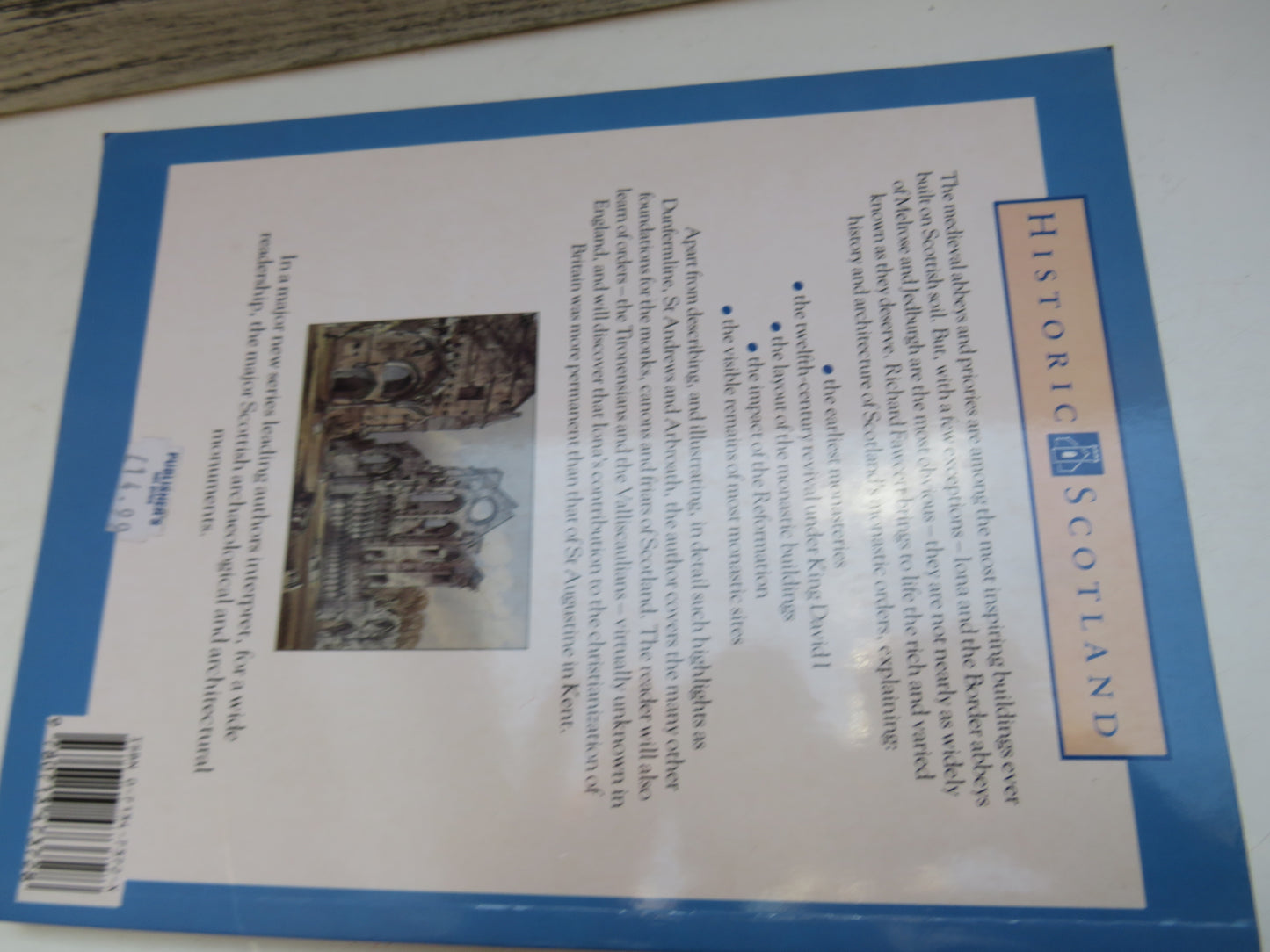 Scottish Abbeys and Priories By Richard Fawcett 1994