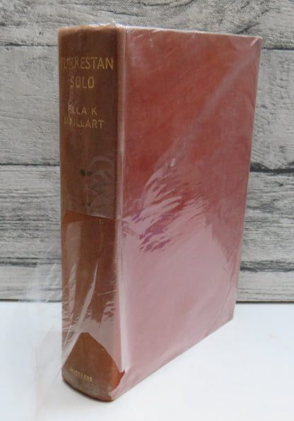 Turkestan Solo, One Woman's Expedition from the Tien Shan to the Kizil Kum by Ella K. Maillart, 1934 book front cover