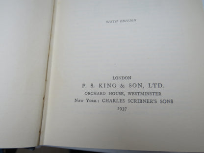 Elements of Statistics By Arthur L. Bowley 1937