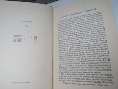 Elements of Statistics By Arthur L. Bowley 1937