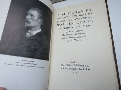 A Bibliography of First Editions of Books Illustrated by Walter Crane by Gertrude C. E. Masse, 1923 book image 4