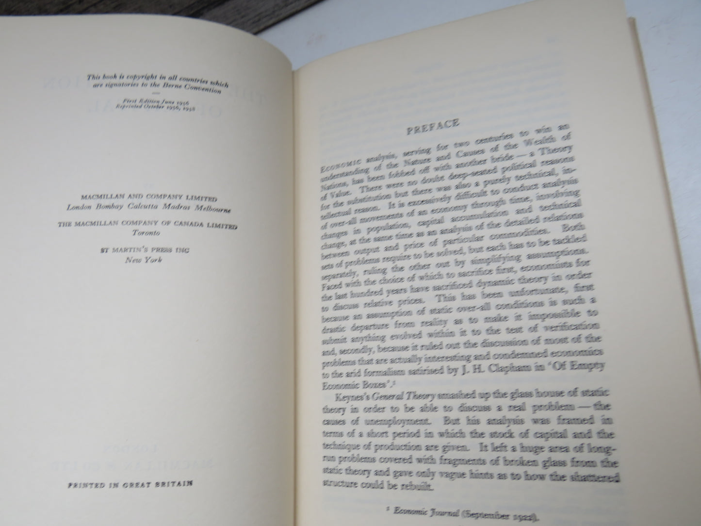The Accumulation of Capital By Joan Robinson 1958