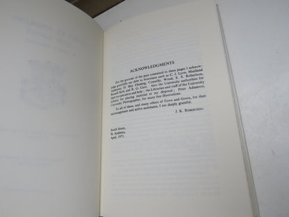 About St. Andrews and About By James K. Robertson 1973 Vintage Book book image 3